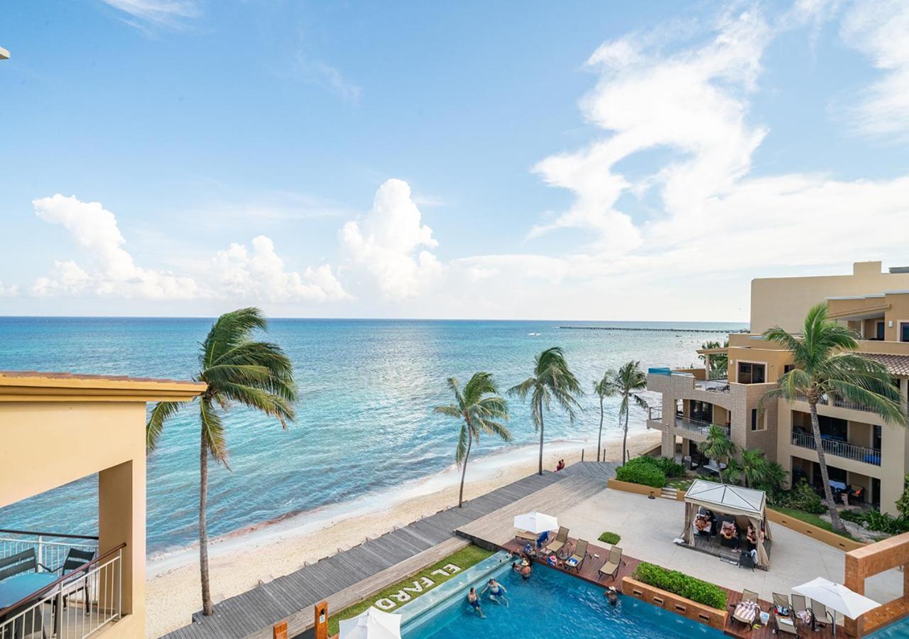 Condo Surf 405 - Luxury Oceanview Beachfront 3 Bedroom With Gym - At El Faro Condos Playa del Carmen Extérieur photo