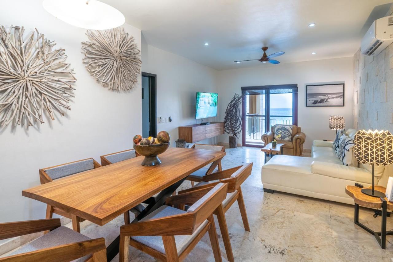 Condo Surf 405 - Luxury Oceanview Beachfront 3 Bedroom With Gym - At El Faro Condos Playa del Carmen Extérieur photo